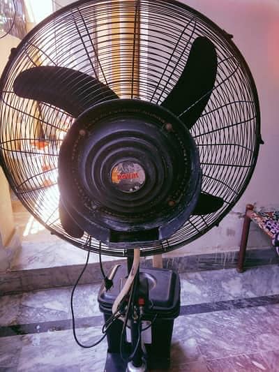 Royal Mist Fan (Almost Brand New)