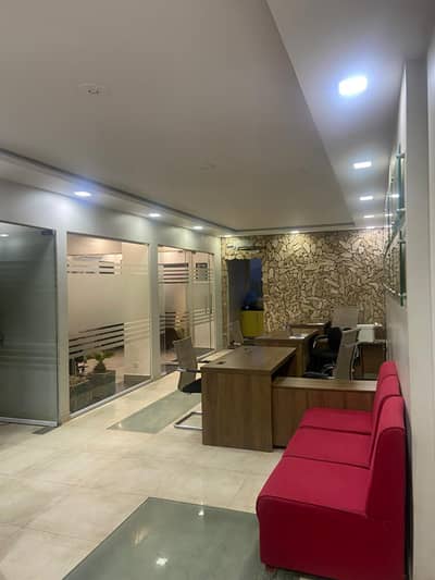 F-10 Markaz Most Luxurious Fully Furnished 1250 Sq Feet Corner Office For Sale .
