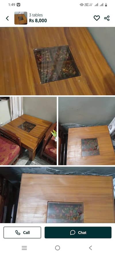 3 dining room tables