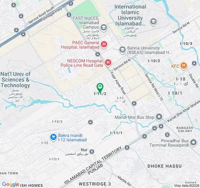 Cda Sector I-11/2(30*70)=234-Sq Yards Plot For Sale.