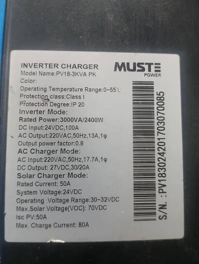 3 kwa Hybrid solar inverter for sale