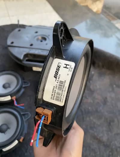 Boss speaker complete set