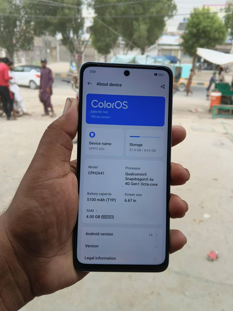OPPO A3x 7