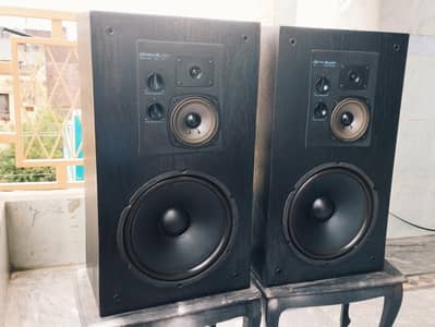 OMNI AUDIO SA 12.3 USA 12" inch Woofer Stereo Speakers HiFi (JBL KEF)