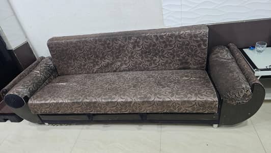 used sofa 2 in 1 bed nd sofa