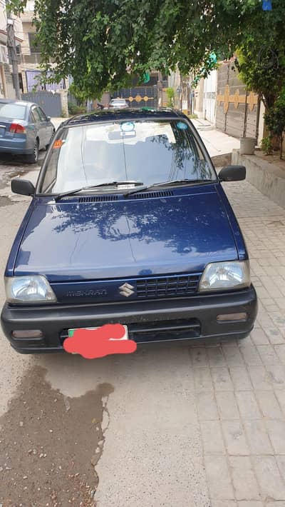 Suzuki Mehran VX 2013 ac (total genuine)