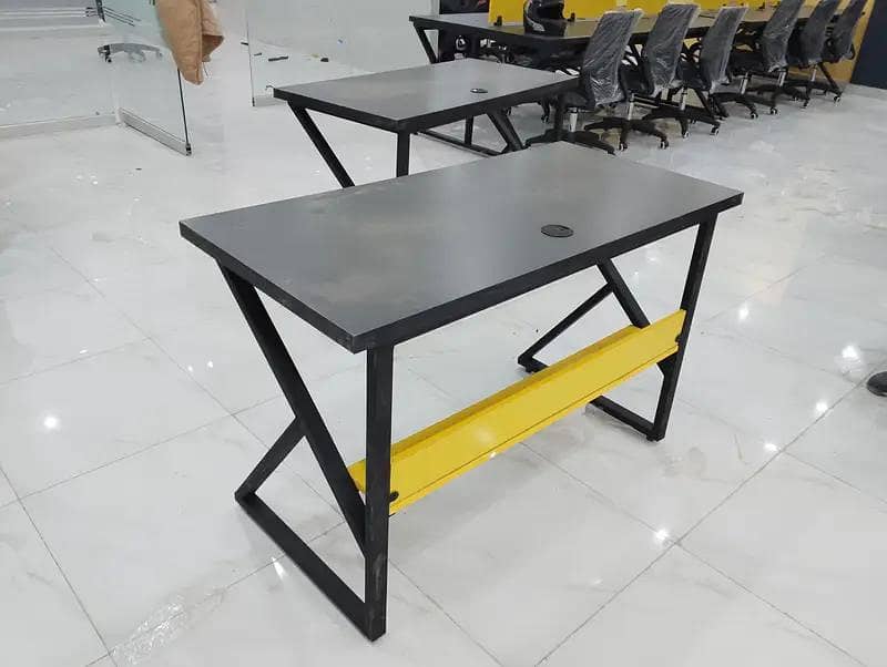 manager table, study table, office table, staff table, computer, chair 3