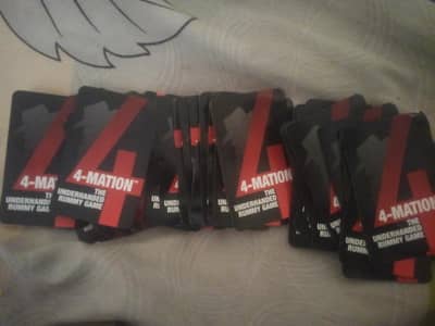  Original 4-Mation Card Game – 56 Cards – Good Condition