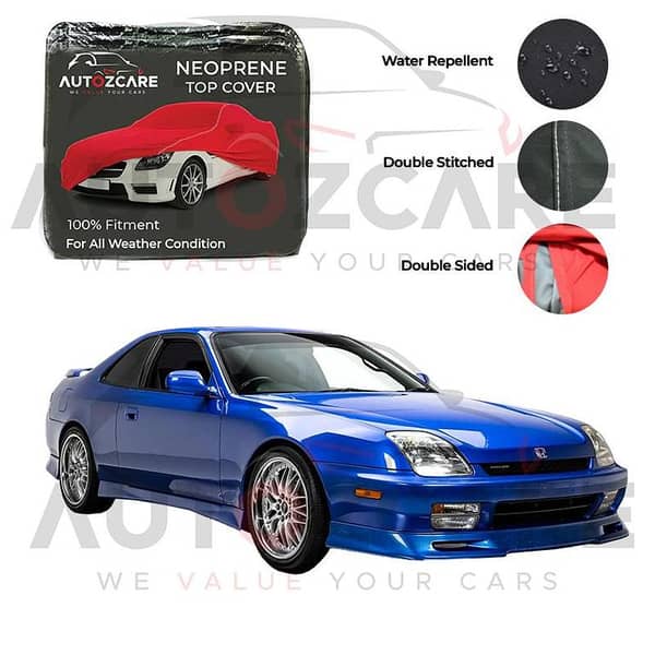 Honda Perlude Neoprene Car Top Cover - Model 1997-2001