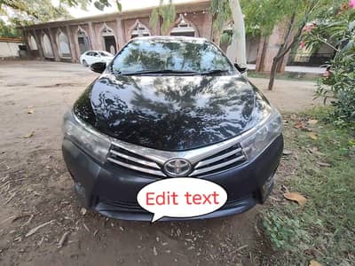 Toyota Corolla XLI 2016