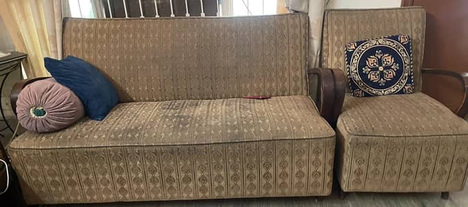 used sheesham sofa set 3+1+1