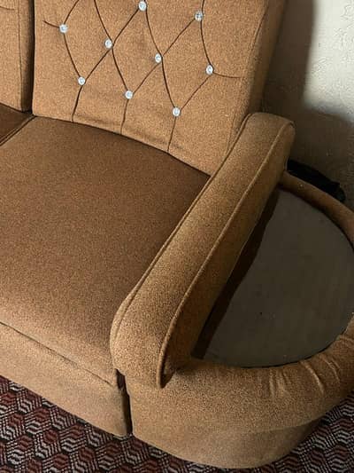 sofa and side tables