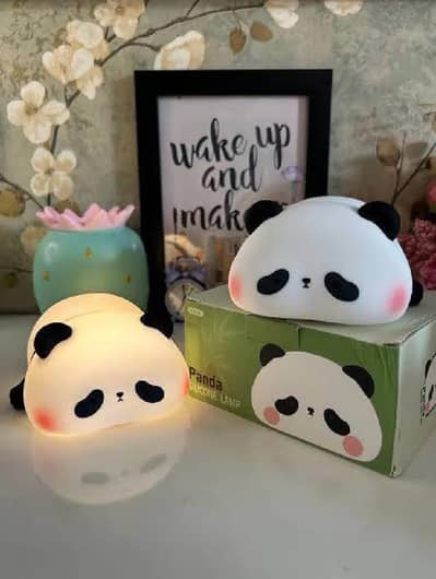 Silicone Sleeping Panda Cute Lamp