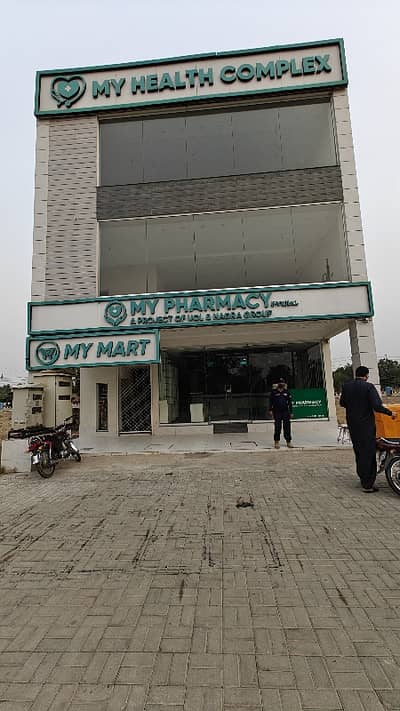 1 KANAL TRIPLE STOREY BUILDING WITH BASEMENT PARKING BUILDING FOR RENT