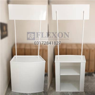 X Standees,Portabe table, China Kiosk, Promotion table, Display Stands