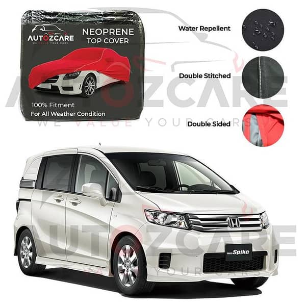Honda Spike Neoprene Car Top Cover - Model 2016-2025