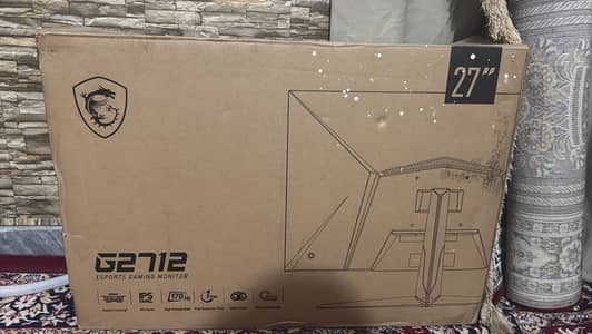 Msi g2712 gaming monitor