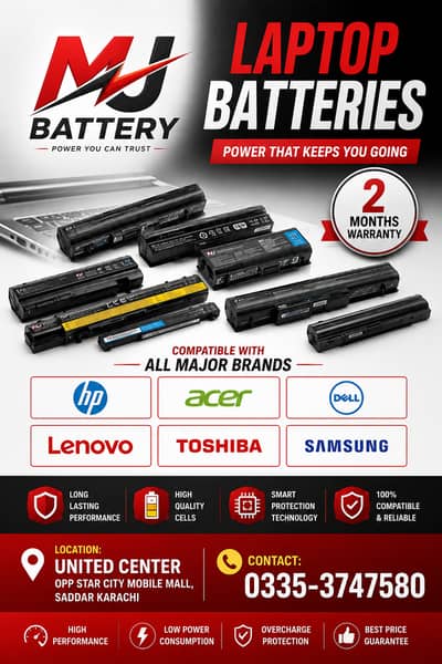 HP Laptop Batteries 4 Cell