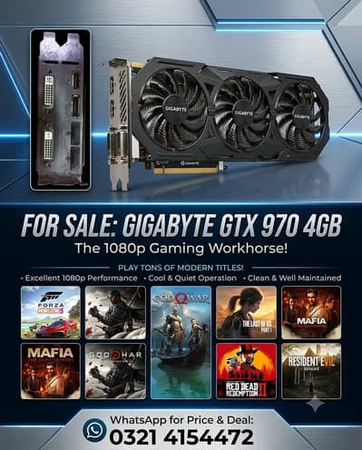 Gigabyte GTX 970 4gb