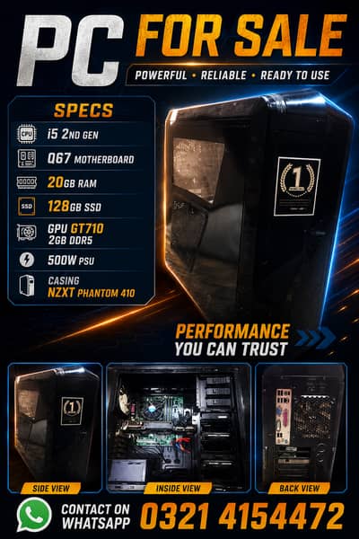 intel i5 2nd gen FOR SALE!