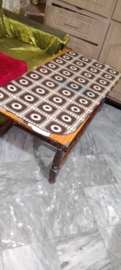 wooden table
