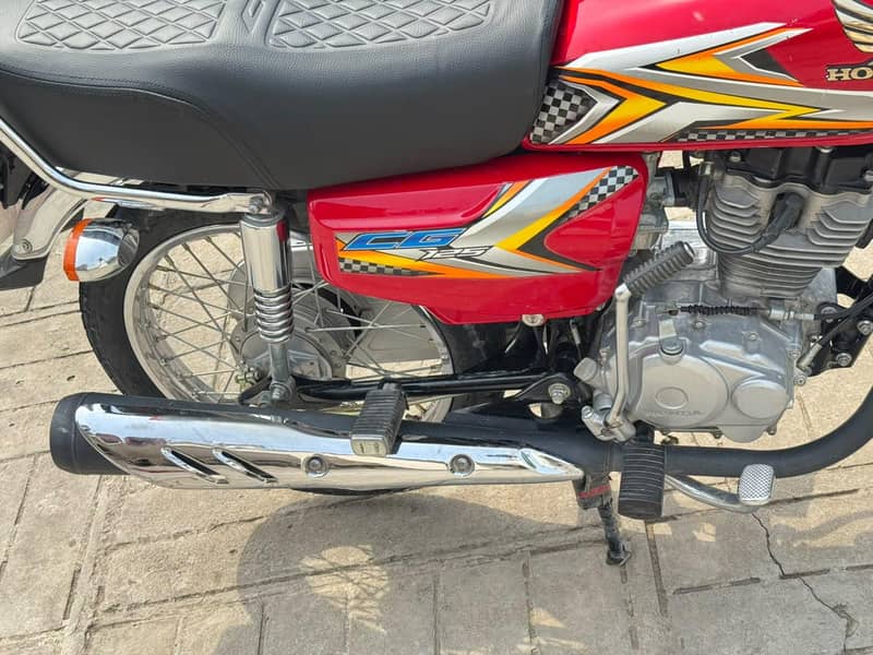 Honda CG 125 2025 model open letter double Saman 2