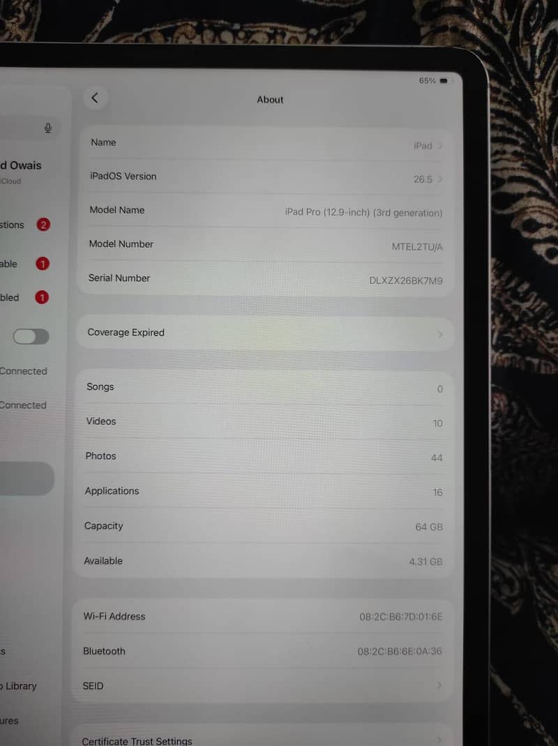 Ipad pro (12.9-inch) (3rd generation) 1