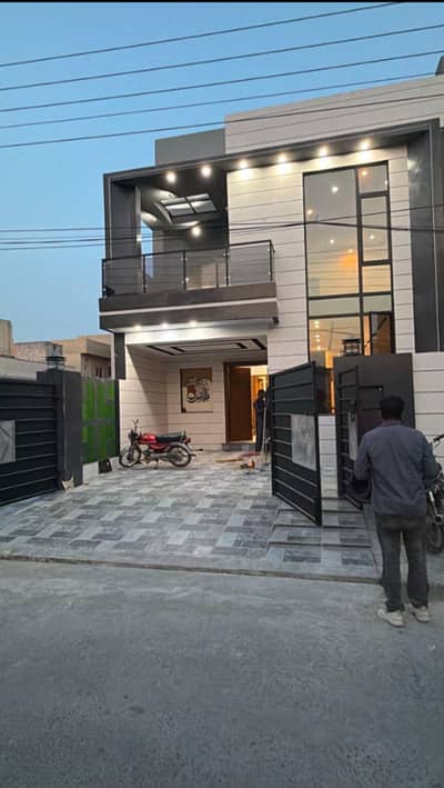 10 Marla Brand New ultra modern design House For Sale In Architect Engineers Society Prime Location Near UCP University or Abdul Sattar Eidi Road or pine Avenue Road