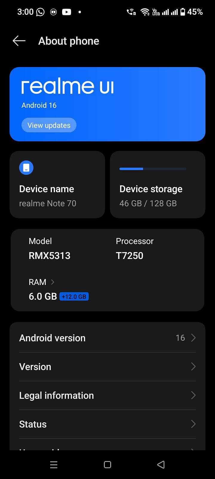 Realme Note 70 6