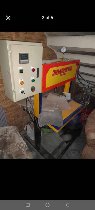 Desposible Plate Machine