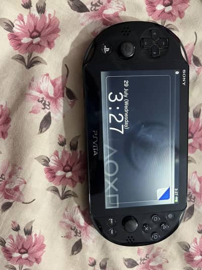 Sony PS Vita Slim (PCH-2004) with Box, Adapter & 4 Original Games