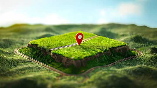 Commercial plot 1 minut drive from Azadi bridge at mohni road lahore