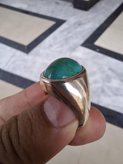 Nishapuri Irani Hussaini Feroza Ring