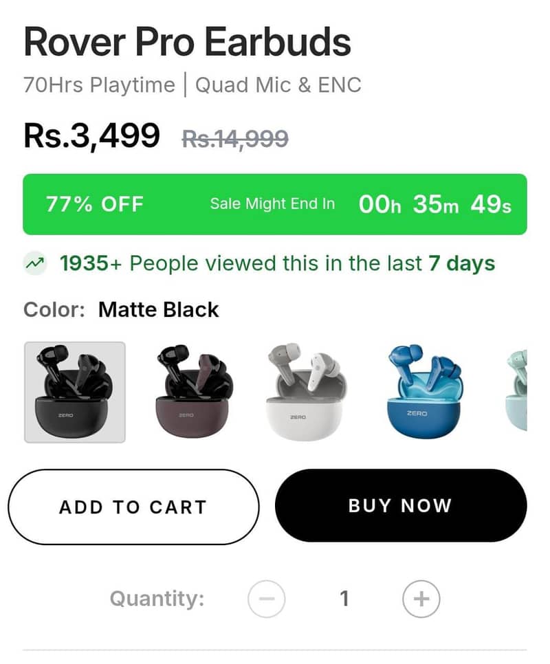 ZERO ROVER PRO BUDS 1