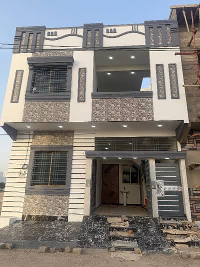 GROUND+1 IN SAADI GARDEN PRIME LOCATION BRAND NEW HOUSE 120 SQ YARD