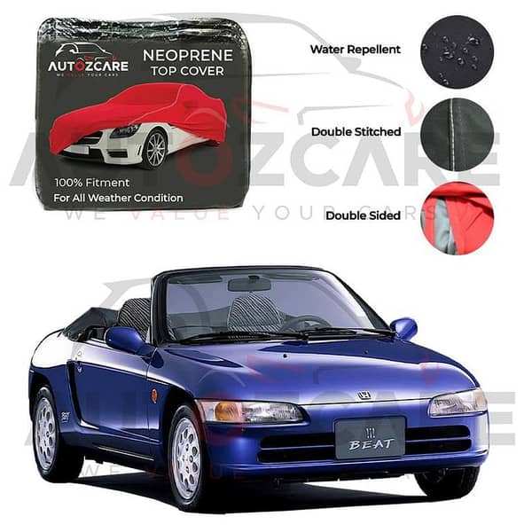 Honda Beat Neoprene Top Cover - Model 1991-1996