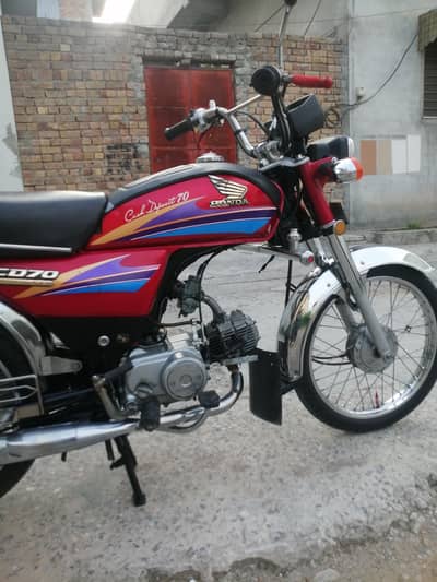Honda CD 70 bike total 03170823124 genuine 2006  Number Rawalpindi