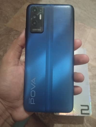 Tecno Pova 2 6 gb 128 gb 7000 mh battery  gaming phone
