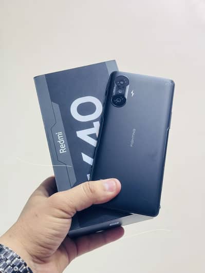 Redmi K40 12/256 mobile and box pta approved