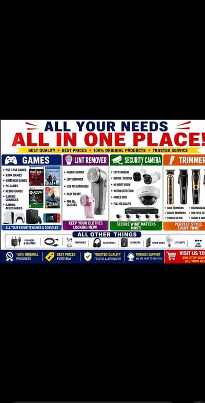 All items available