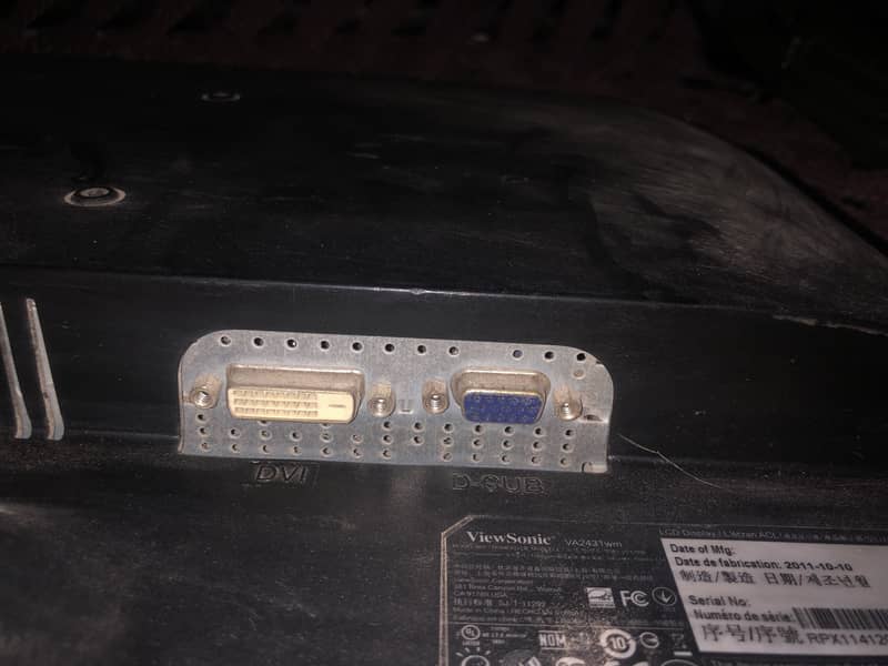 Computer View sonic LCD 03104630743 WP 4