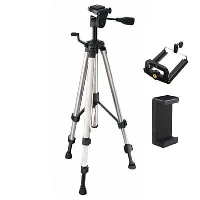 Tripod 3301 Stand For DSLR & Smart Phone 1345mm Height
