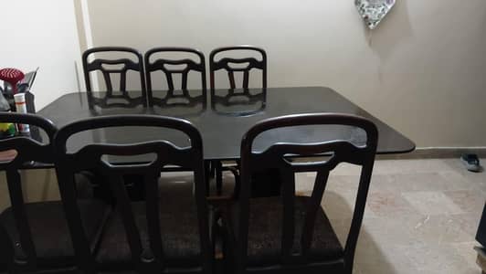 6 seater dinning table