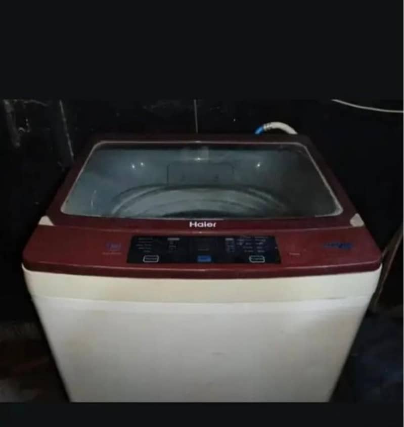 Automatic Haier washing machine 1