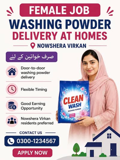 Washing powder Delivery