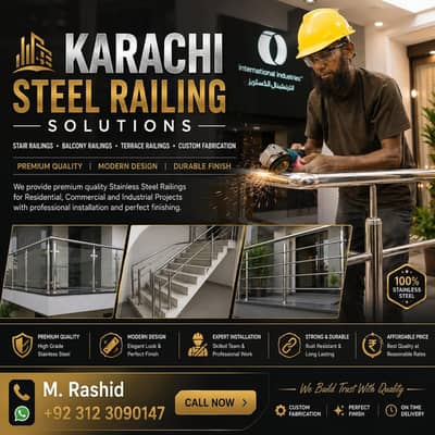 steel railing