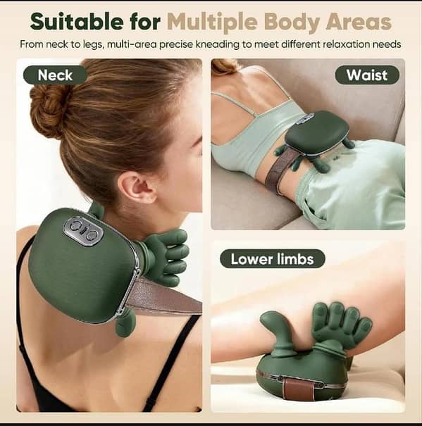 Hand Massager Multifunction Simulated Human Hand Five-Finger Shoulder & Neck Massager