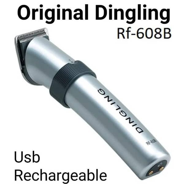 Dingling RF-608B Rechargeable Hair and Beard Trimmer for Men