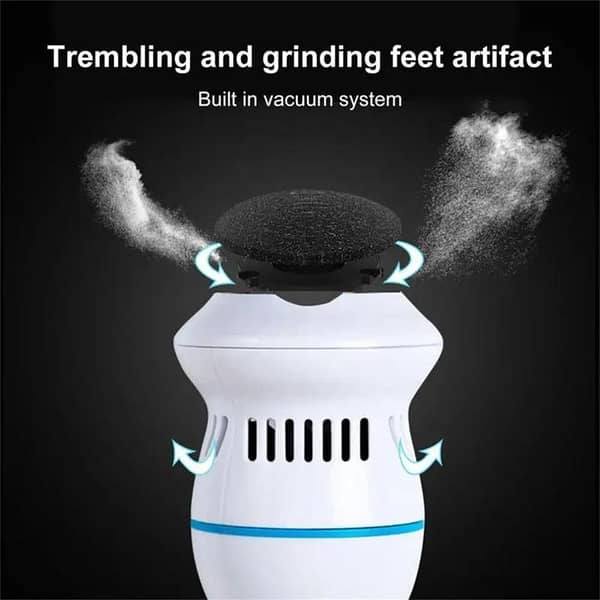 Electric Foot Grinder: Rechargeable Callus Remover and Pedicure Device