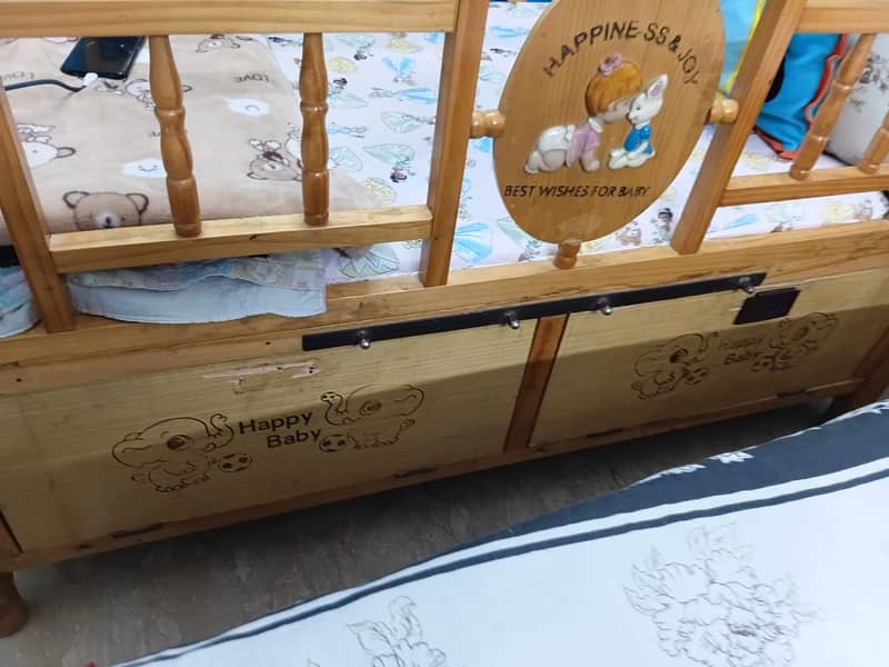 Baby cot | baby bed | wooden cot | kids bed | kids crib coat |2.5 BY 4 9